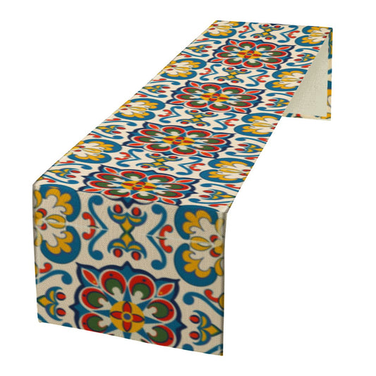 Fiesta Heritage Linen Table Runner