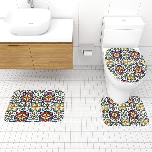 Fiesta Heritage Bathroom Rugs Set 3 pcs