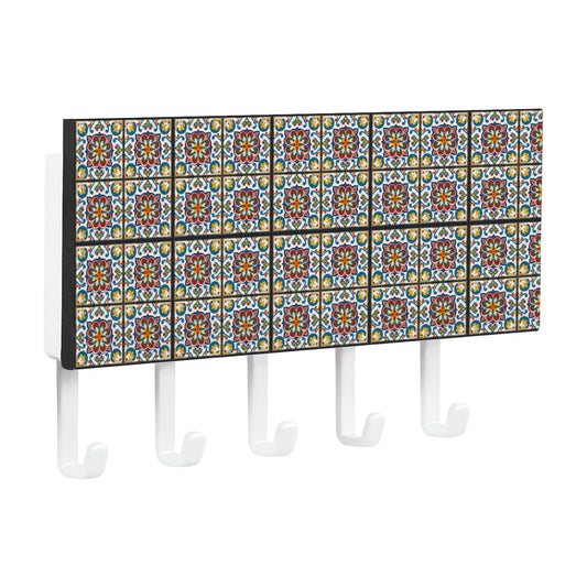 Mediterranean Bloom Key Holder Wall Mount