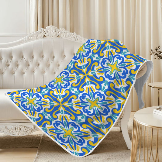 Medina Sunburst Cooling Silk-Feel Blanket
