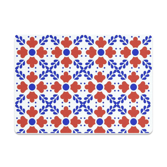 Iberian Bloom Glass Cutting Board