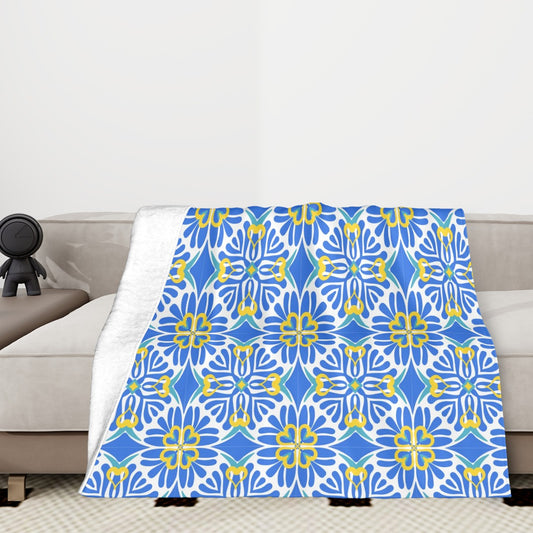 Santorini Breeze Sofa Blanket