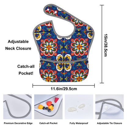 Presa Baby Bib Navy Blue