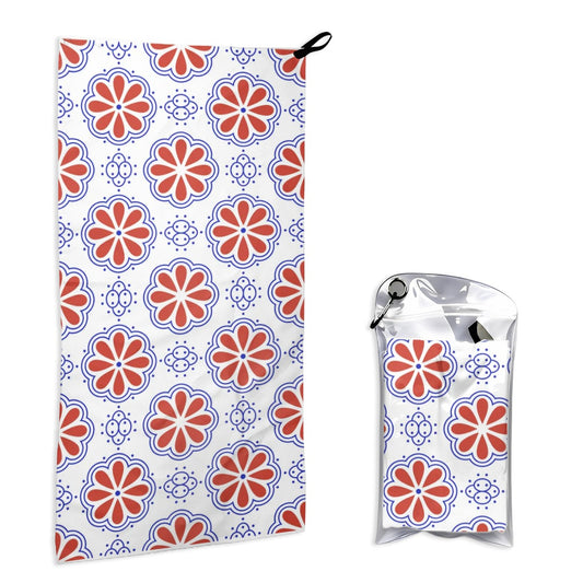 Rosette Vertical Microfiber Towel