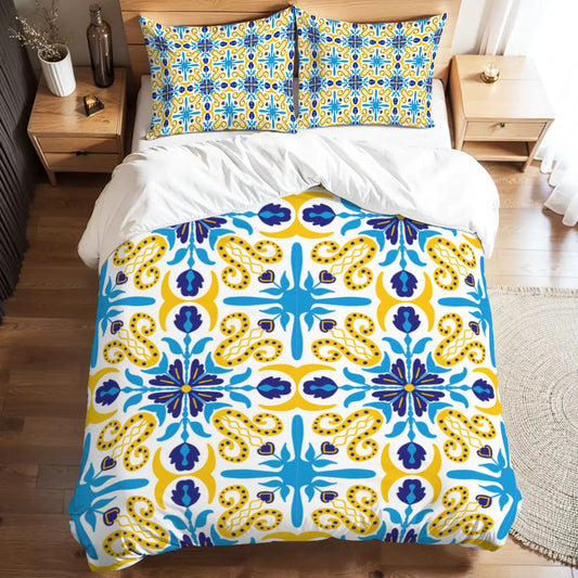 Portofino Petal Full Duvet Cover Set