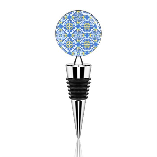 Santorini Breeze Wine Bottle Stopper