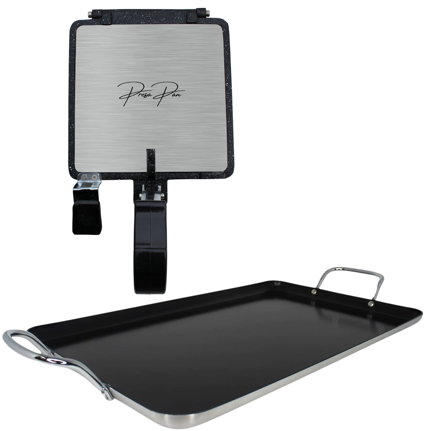 Presa Pan and Double Burner Griddle Bundle