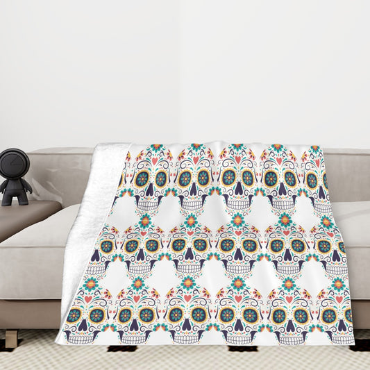 Heritage Sugar Skull Sofa Blanket