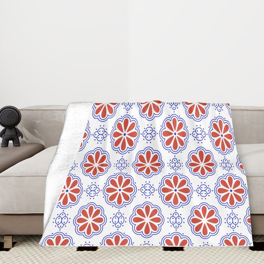 Rosette Sofa Blanket