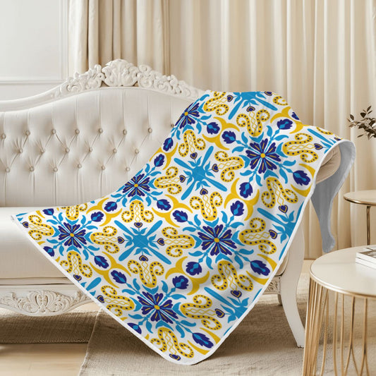 Portofino Petal Cooling Silk-Feel Blanket