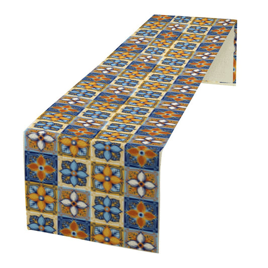 Venetian Star Premium Linen Table Runner
