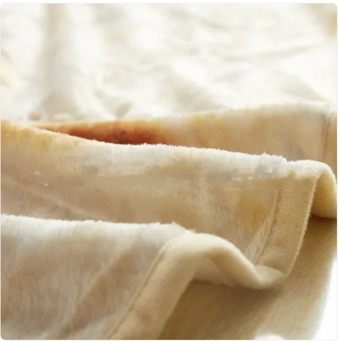 Tortilla / Roti Soft Plush Blanket - 3 Sizes Available