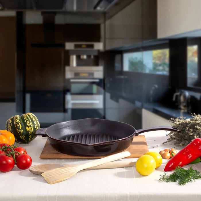 Premium Cast Iron Grill Pan